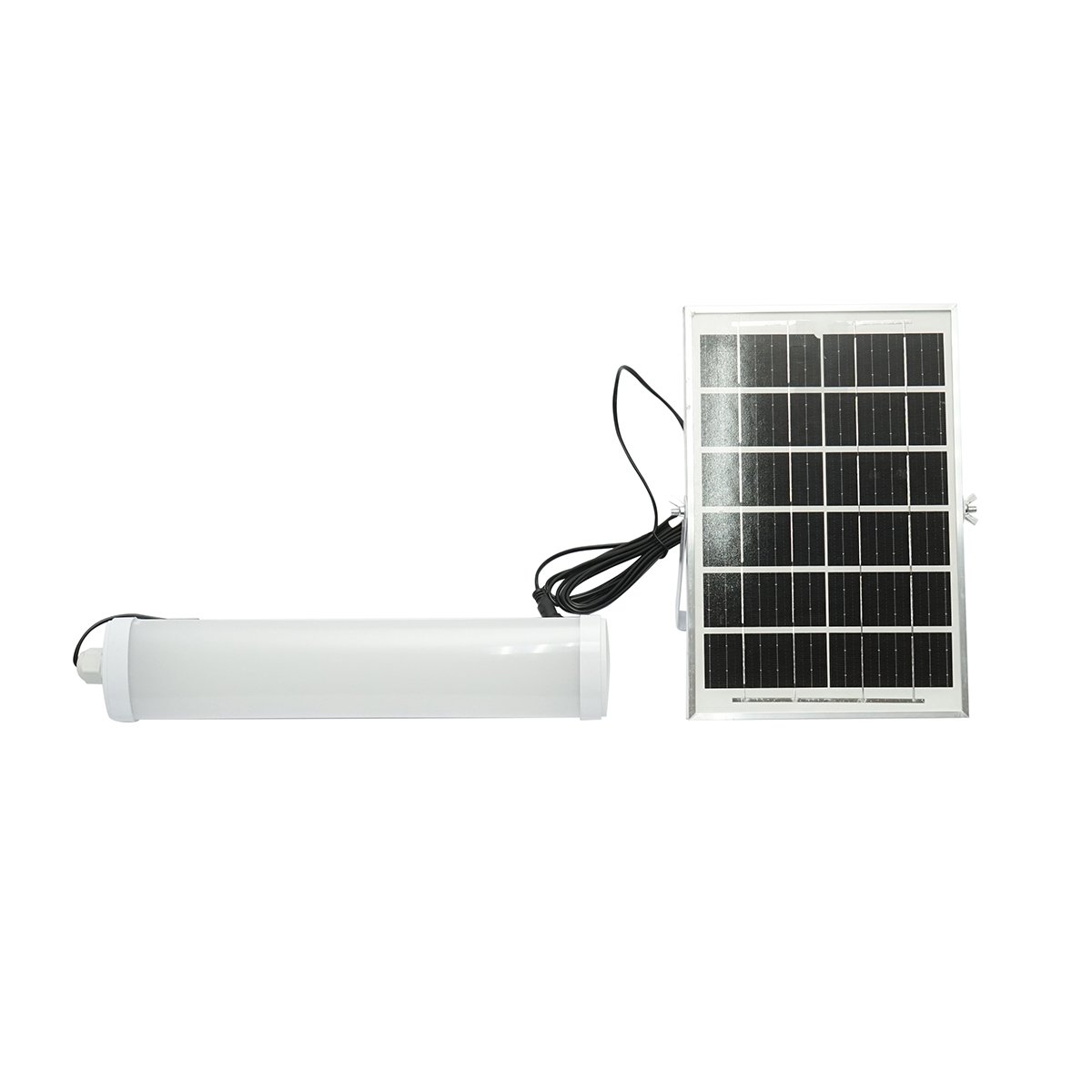 Lampa LED 150W, 6500K cu panou solar policristalin, telecomanda si acumulator 3600mAh IP20 Breckner Germany